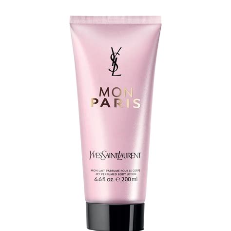 lait pour le corps mon paris yves saint laurent|MON PARIS BODY CREAM .